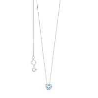 Collana Comete Donna Fantasia Di Topazio in Oro bianco GLB1546